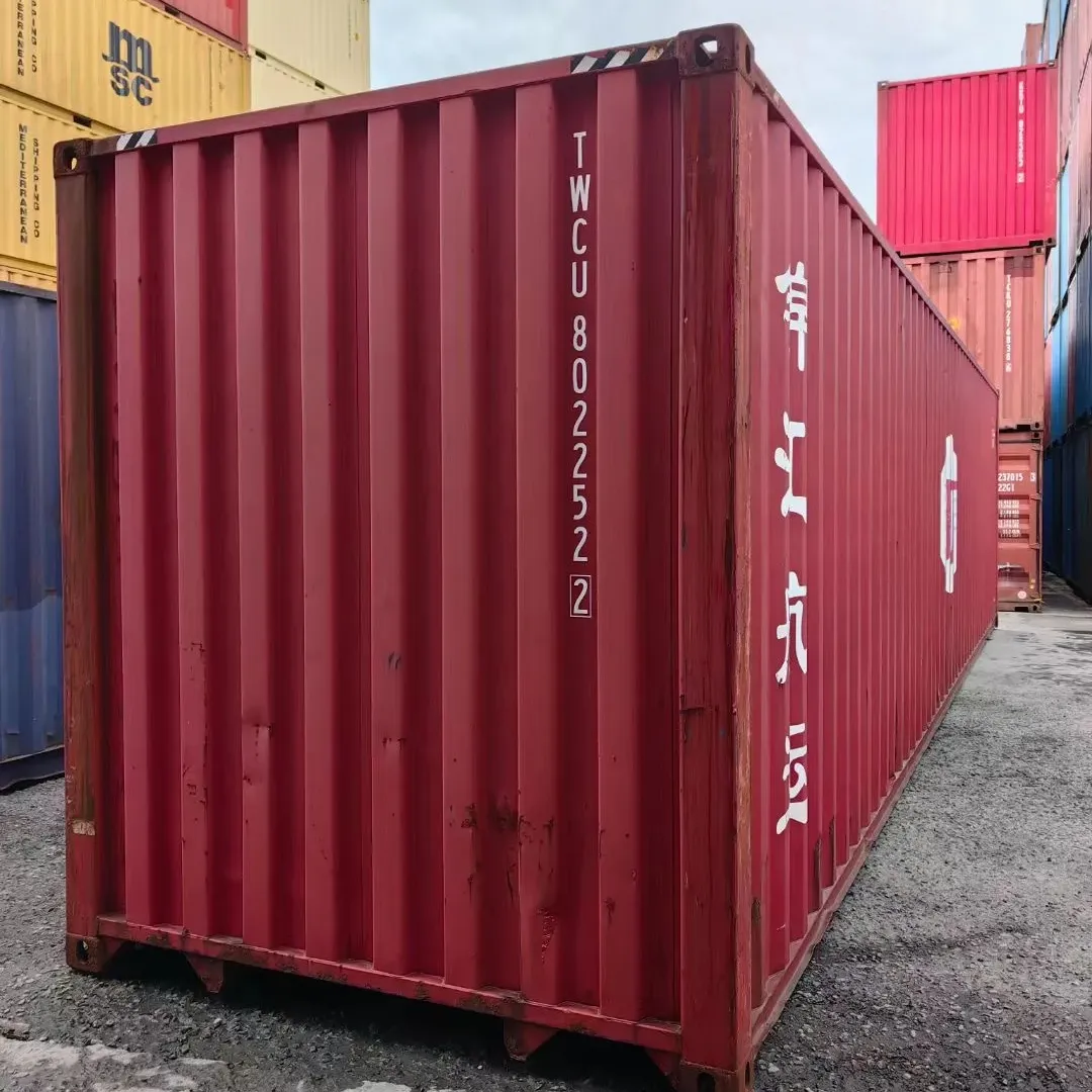 Großhandel niedriges MOQ hergestellt 40 Fuß HC hoher Würfel gebrauchter Versandcontainer Standard zu verkaufen