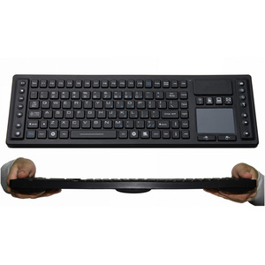 Bluetooth Wireless Industrial Medical <strong>Keyboard</strong> with Touchpad and Multimedia Keys