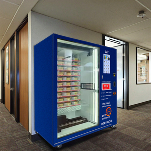 Ait trong nhà thức ăn nhanh Máy bán hàng tự động tươi đóng hộp bữa ăn với SDK chức năng cheeseburger bánh sandwich Máy bán hàng tự động - Product Image 1