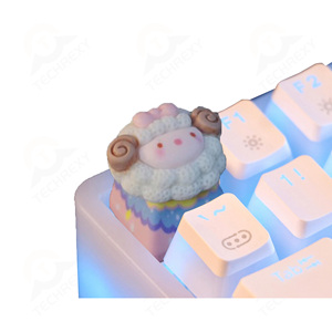 <span class=keywords><strong>2025</strong></span> Thiết Kế Mới Artisan Vẽ Tay Tùy Chỉnh PBT Nhựa Động Vật Keycaps Cho Tự Làm Bàn Phím Cơ Khí Tạo Mẫu Nhanh Chóng - Product Image 2