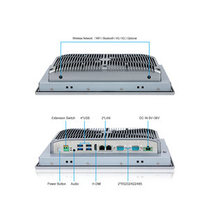 Oem 12 Pulgadas IP66 Impermeable Integrado 8th Gen Intel Industrial Pc Industri Computadora Pantalla Táctil Computadora Hmi Industrial Panel Pc - Product Image 4