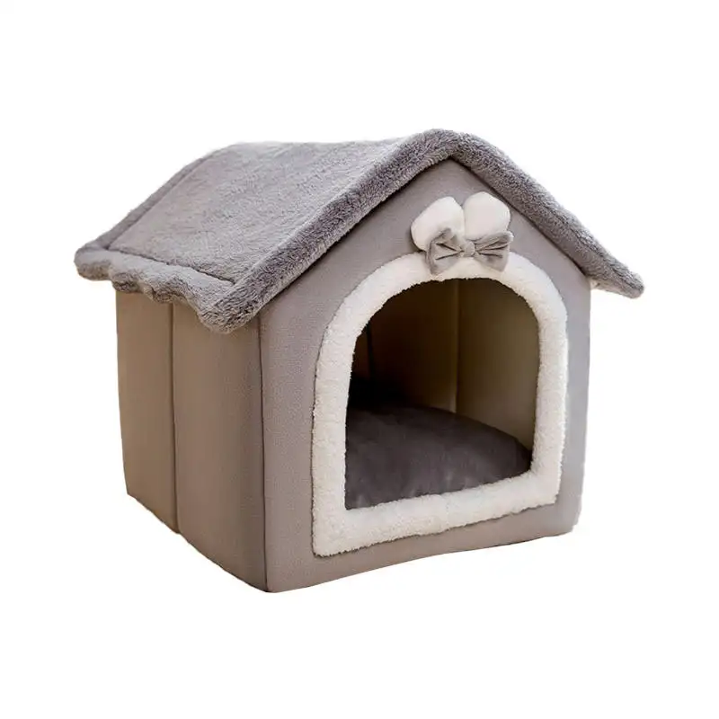 Multi Style Filz Katze Höhle Bett Zelt Haus Shelter Kleine große Hunde bett Filz Haustier Bett Haus für Hund