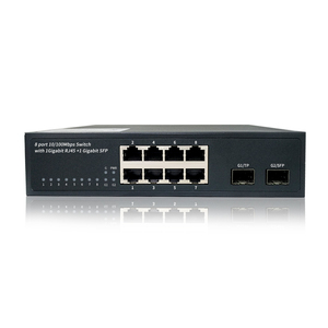 Gxcom Technology Long Distance 250m Fast <strong>Ethernet</strong> 8 Port 10/100M PoE Switch with Uplink Port - Product Image 3