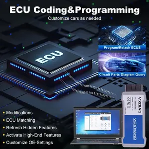WIFI VXDIAG VCX NANO NX600 per GM J2534 programmazione ECU codifica Test attivo OBD2 diagnostica per opel tutti i sistemi con servizio 30 + - Product Image 4