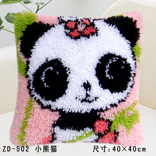 Funda de cojín con gancho Panda Latch
