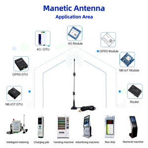 هوائي 5dBi i i G نقطة ساخنة عالي الأداء موصل قاعدة مغناطيسية مثبت بواي فاي هوائي خارجي للكمبيوتر اللوحي - Product Image 6