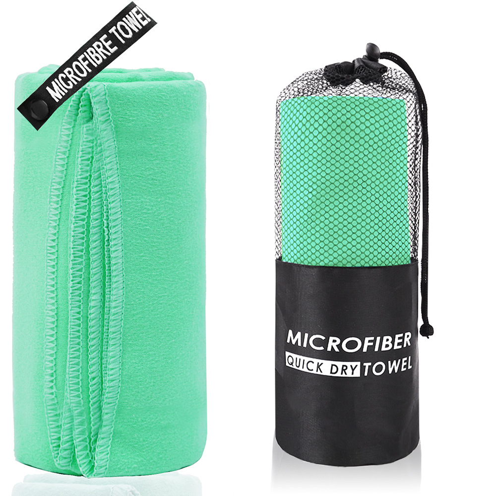 Mint green cylindrical bag