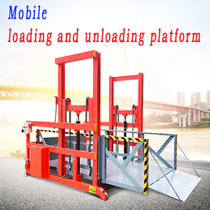 Plataforma elevadora de muelle de carga y descarga portátil móvil Mesas elevadoras de 2 toneladas y 3 toneladas, plataforma de descarga de contenedores hidráulicos - Product Image 5