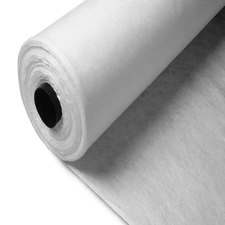 Rollo de tela no tejida orgánica para cinta impermeable, material sin tejer