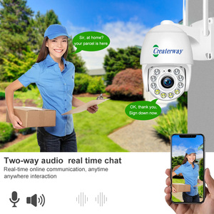 Camhi P2P云2.4G人类自动跟踪侦探智能PTZ IP安全WiFi IP摄像机2MP - Product Image 6
