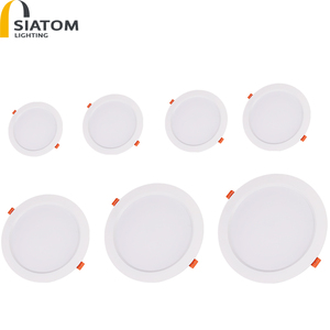 Gizli gömme aydınlatma damla yuvarlak led ticari panel ışıkları gömme aydınlatma led tavan ışık - Product Image 5