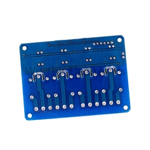 Modulo relè 4 vie 5V 12V con isolamento optoaccoppiatore MCU scheda di controllo HW-316A modulo relè