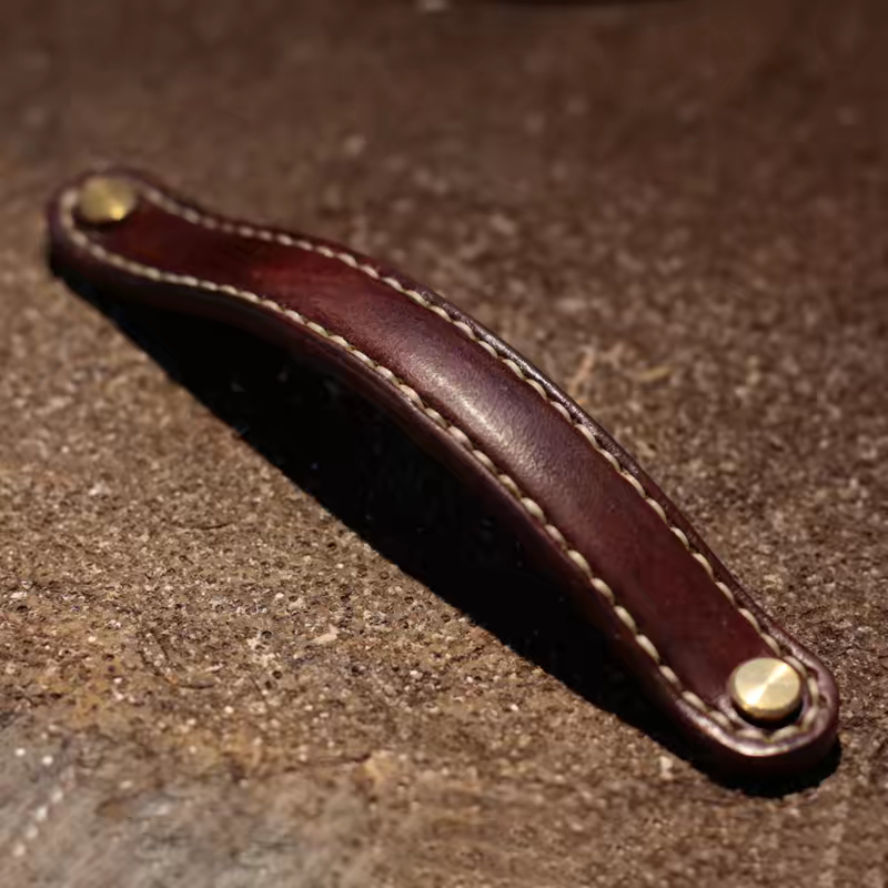 Dark Brown Minimalist Triple-Layer Padded, 13cm