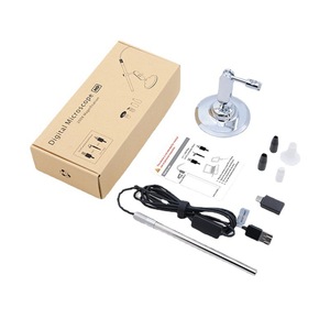 Microscopio de fuente de luz LED HD de 8mm, otoscopio, endoscopio Oral para teléfono móvil, ordenador, mantenimiento Industrial, detección de piel - Product Image 5