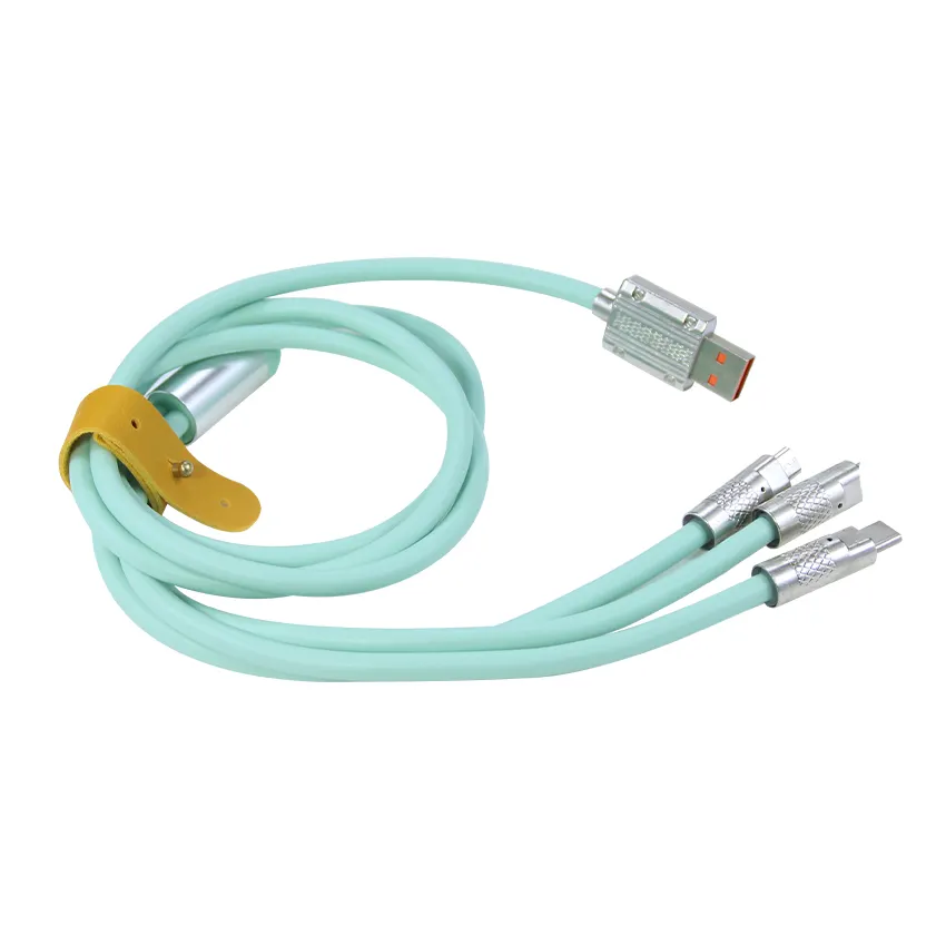Câble connecteur de câble Usb magnétique 3 en 1, Micro/Type C/8 broches, pour recharge de données, Usb