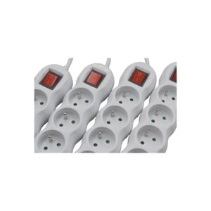 Enchufe multifunción con enchufe de cable Extensión eléctrica de 4 vías Interruptores y enchufes eléctricos