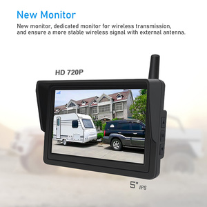 Safe Driving 5 Inch wireless Digital TFT LCD Rear View Stand Dashboard <strong>Monitor</strong> - Product Image 5