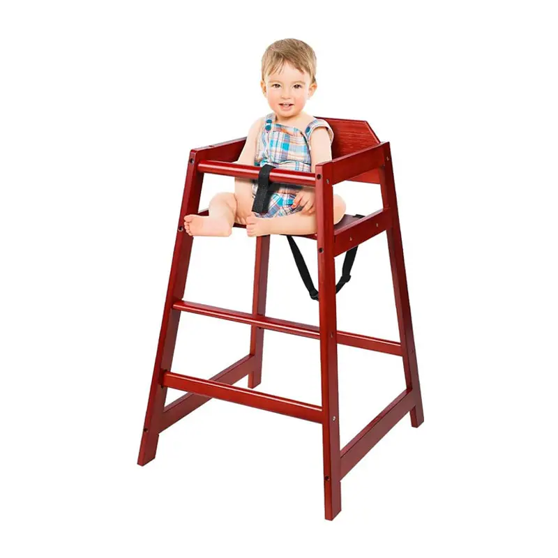 Деревянный детский стульчик для кормления из массива дерева, для семейного использования в столовой, для еды и обучения