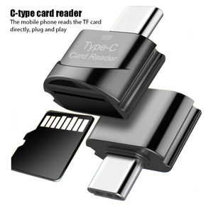 小米的Type-C到Micro-SD TF适配器OTG USB智能存储卡读卡器Micro USB到Type C适配器 - Product Image 2