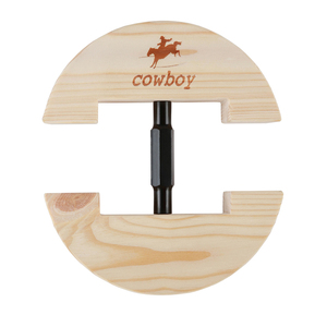 Kovboy ayarlanabilir şapka sedye boyutu 6 1/2 "9 1/2" büyük boy 7 1/2 "10 5/8", ahşap şapka Jack - Product Image 1