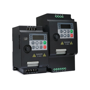 Convertidor de frecuencia vectorial VFD mini inversor de frecuencia monofásico 220V trifásico 380V 750W-5.5KW controlador de velocidad del motor - Product Image 2