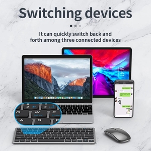 2.4G Multi-System Compatibility Wireless <strong>Bluetooth</strong> <strong>Keyboard</strong> <strong>Mini</strong> Office Laptop <strong>Keyboard</strong>
