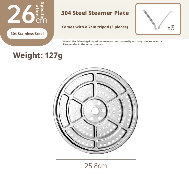 Trípode al vapor de 26 cm.