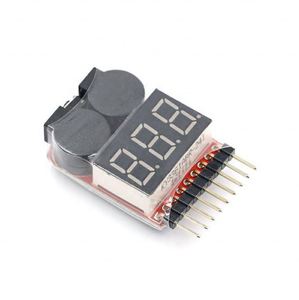 1-8S battery level <strong>display</strong> XB100 low voltage alarm Electric <strong>display</strong>/dual <strong>function</strong> buzzer - Product Image 6