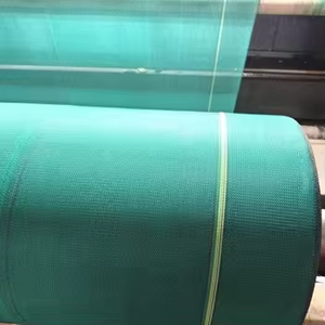 Yeşil HDPE + UV stabilize iskele güvenlik ağı bez yapı koruma rulo kesme gölge yelken ve ağlar - Product Image 3