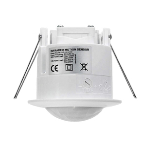 Mini interruptor de sensor infrarrojo PIR, montado en empotrado PIR, sensor de movimiento infrarrojo para luz led