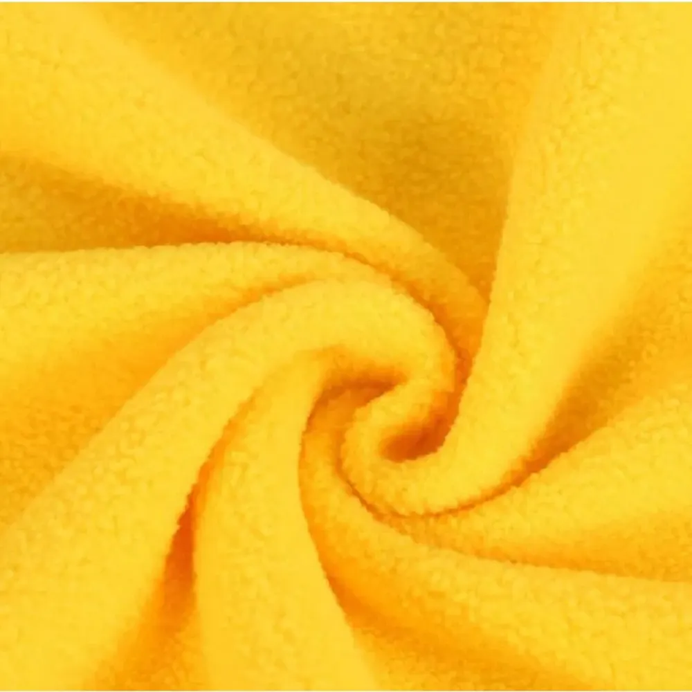 Campione gratuito 100% poliestere spazzolato tessuto a maglia super fine in pile polare tessuto indumento
