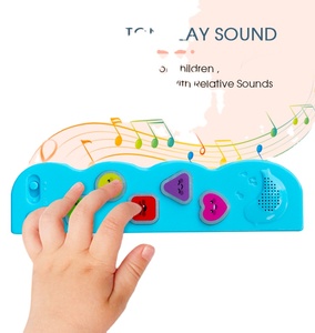 Kunden spezifisches 5-Tasten-Musikgerät mit <span class=keywords><strong>LED</strong></span>-Lichtern Push-Button-Sound modul für Kinderbücher 3V DC-Eingang Verschiedene Songs