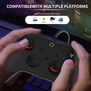 6 IN1 Wired Game Controller für P3 Android PC360 TVbox Raspberry Pi Vibration Kompatible Funktionen Smart TV & TV Box Player - Product Image 6