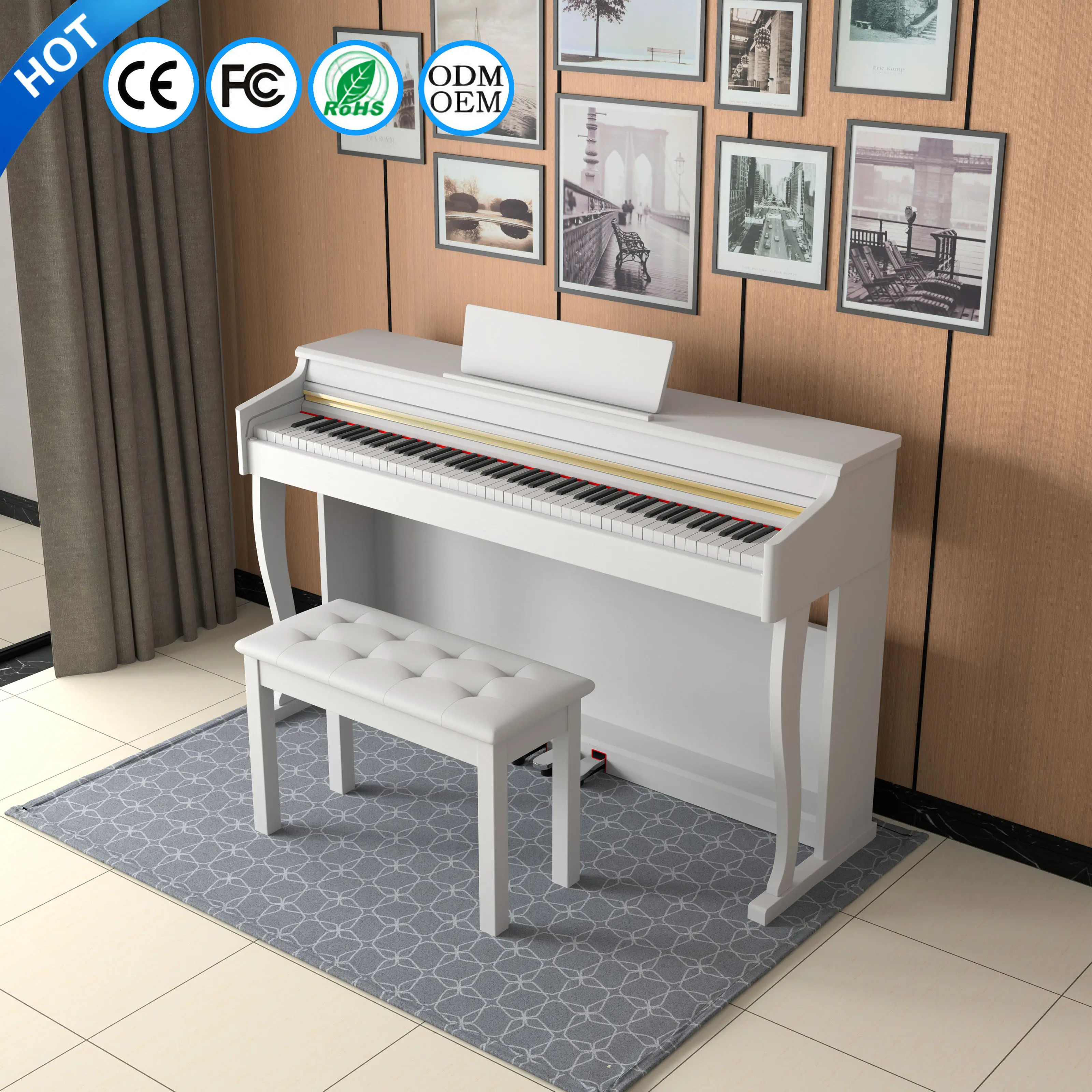 BLANTH Klaviere aus China Professional Keyboard Piano Hammer 81 Key Piano