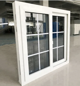 Supplier New Product Commercial Horizontal Vertically Air-proof Latest <strong>Window</strong> Design Rainproof UPVC Sliding <strong>Windows</strong> - Product Image 5