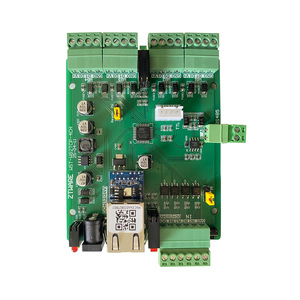 Red Ethernet TCP/IP a salida de entrada Wiegand de 4 canales con placa Convertidora de entrada eléctrica de 4 contactos secos para control de acceso - Product Image 4