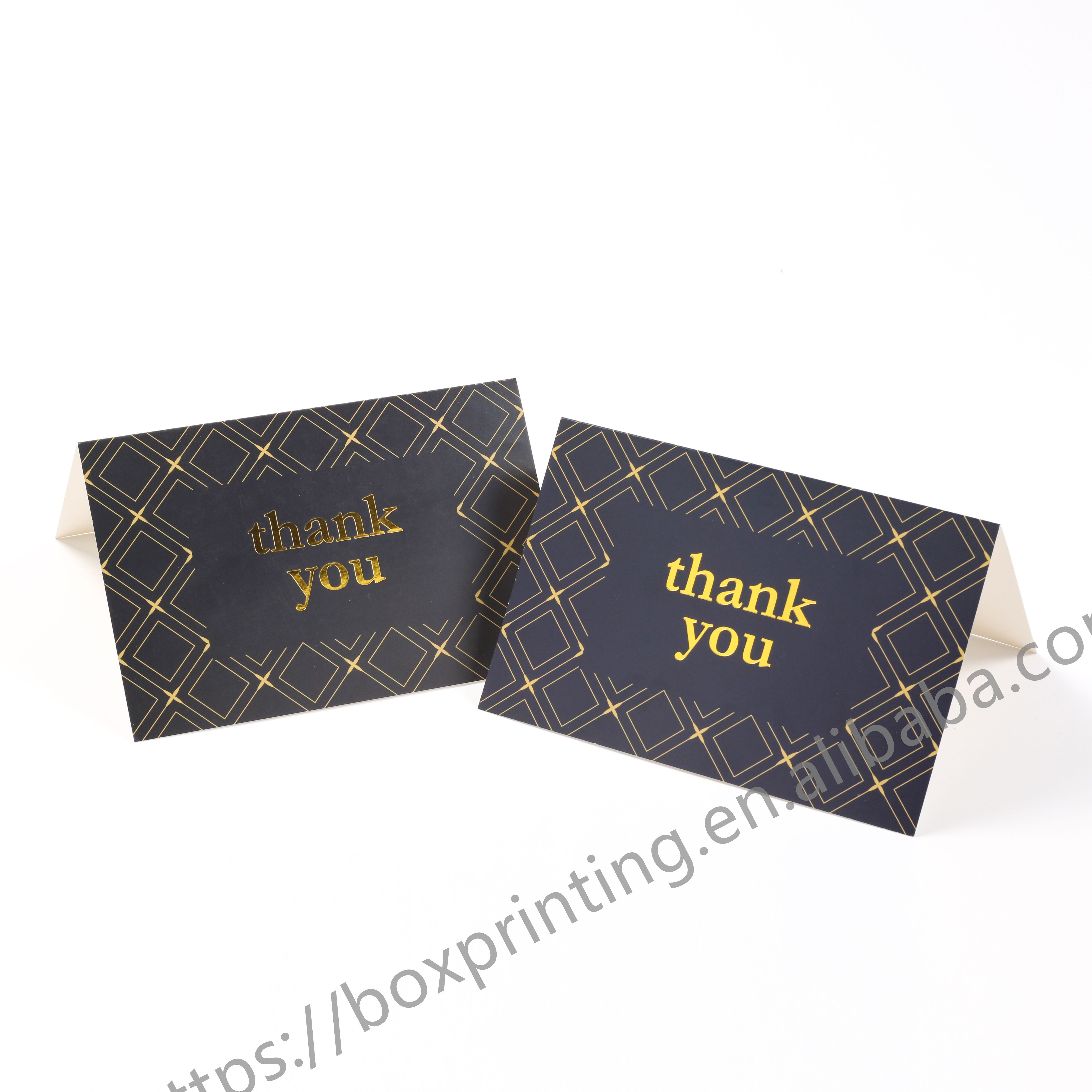 Carte de remerciement