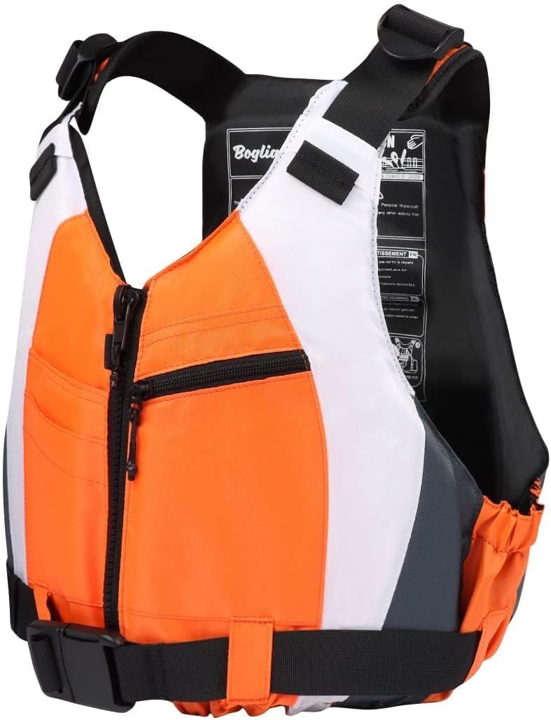 Orange et blanc
