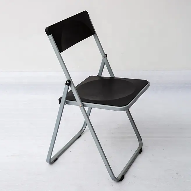 Fabrika fiyat ofis mobilyaları konferans koltuğu yeni tasarım siyah eğitim sandalyeleri toplantı odası katlanabilir sandalyeler