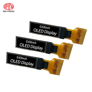 Módulo de pantalla OLED de 0,63 pulgadas 14 pines 120x28 resolución SSD1312 controlador IC tipo de soldadura para sistemas industriales/integrados - Product Image 5