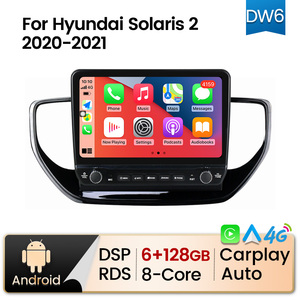 Sistema audio per auto Mekede per Hyundai Solaris 2 2020-2021 autoradio gps RDS 4G lettore dvd wifi car video AM FM auto electronics