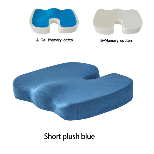 Peluche corto azul