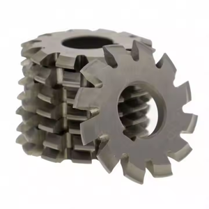 TEBAK Gear Milling <strong>Cutter</strong> Set 8pcs HSS Involute Cutting Tools M1 M2 M3 M6 <strong>M10</strong> Modules Involute Gear Cutting Tools - Product Image 1