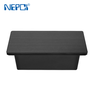 Venta caliente cubierta deslizante enchufe de escritorio con carga rápida salida USB tipo de pintura enchufe Universal montado al ras 250V 10A - Product Image 6