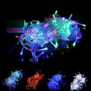 LED <strong>Light</strong> <strong>String</strong> Outdoor Star <strong>Colored</strong> <strong>Light</strong> <strong>String</strong> Christmas Decorative <strong>Light</strong> - Product Image 1