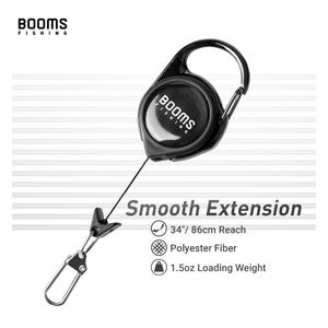 Booms Fishing RG1 рыболовный инструмент для ловли нахлыстом Zinger <span class=keywords><strong>Key</strong></span>, выдвижная катушка с бейджем - Product Image 2