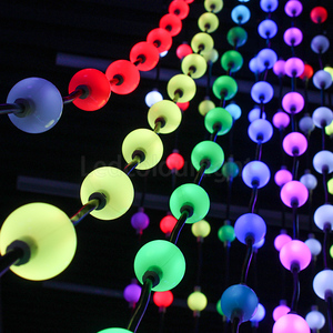 <strong>LED</strong> <strong>DMX</strong> RGB Ball Pixel <strong>String</strong> Lights 3D <strong>LED</strong> <strong>String</strong> Ball Strip Bulb Lighting - Product Image 1