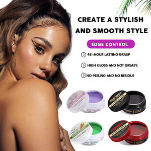 Private Label USA Top Selling Water Based 24 Hour <strong>extreme</strong> Hold Natural Edge Control for Making Thin Edge Fuller and Thicker - Product Image 1