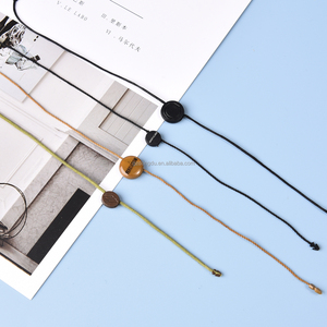 工場プラスチック製文字列ハングタグ文字列スナップロックシルバーハングタグ文字列タイ - Product Image 4