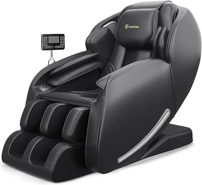 Realrelax 2023 cadeira de massagem reclinável SL para cadeiras de massagem elétricas 4d cadeira de massagem de luxo de corpo inteiro gravidade zero